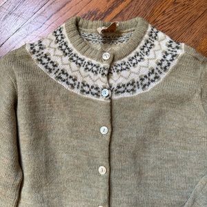 Vintage cardigan sweater